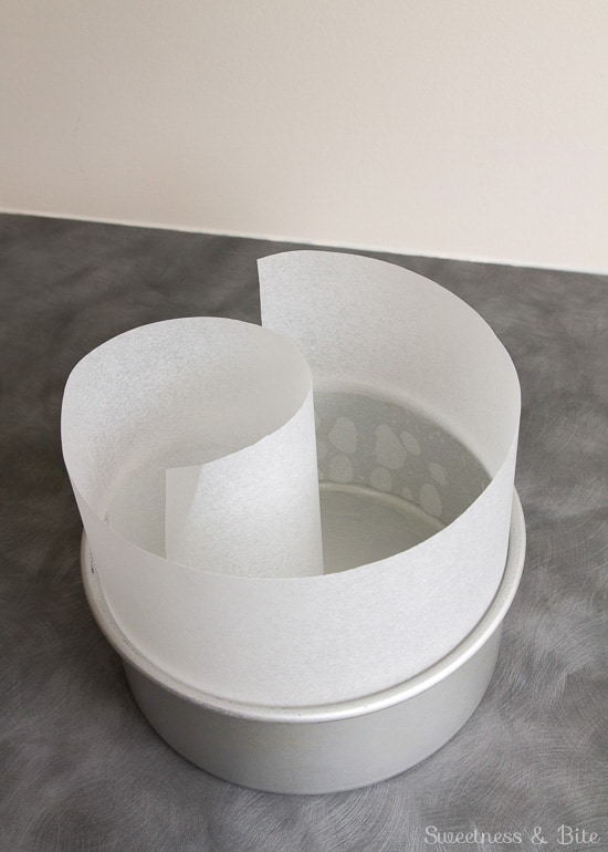 How to Line a Cake Tin ~ lining the sides