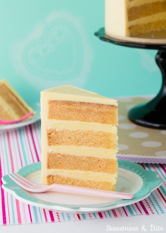 White Chocolate Cake - Pretty. Simple. Sweet.