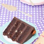 Gluten Free Toasted Almond Chocolate Cake ~ Sweetness & Bite