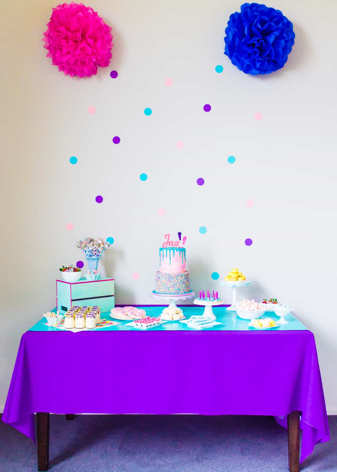 Tumblr-inspired Sprinkle Party Table