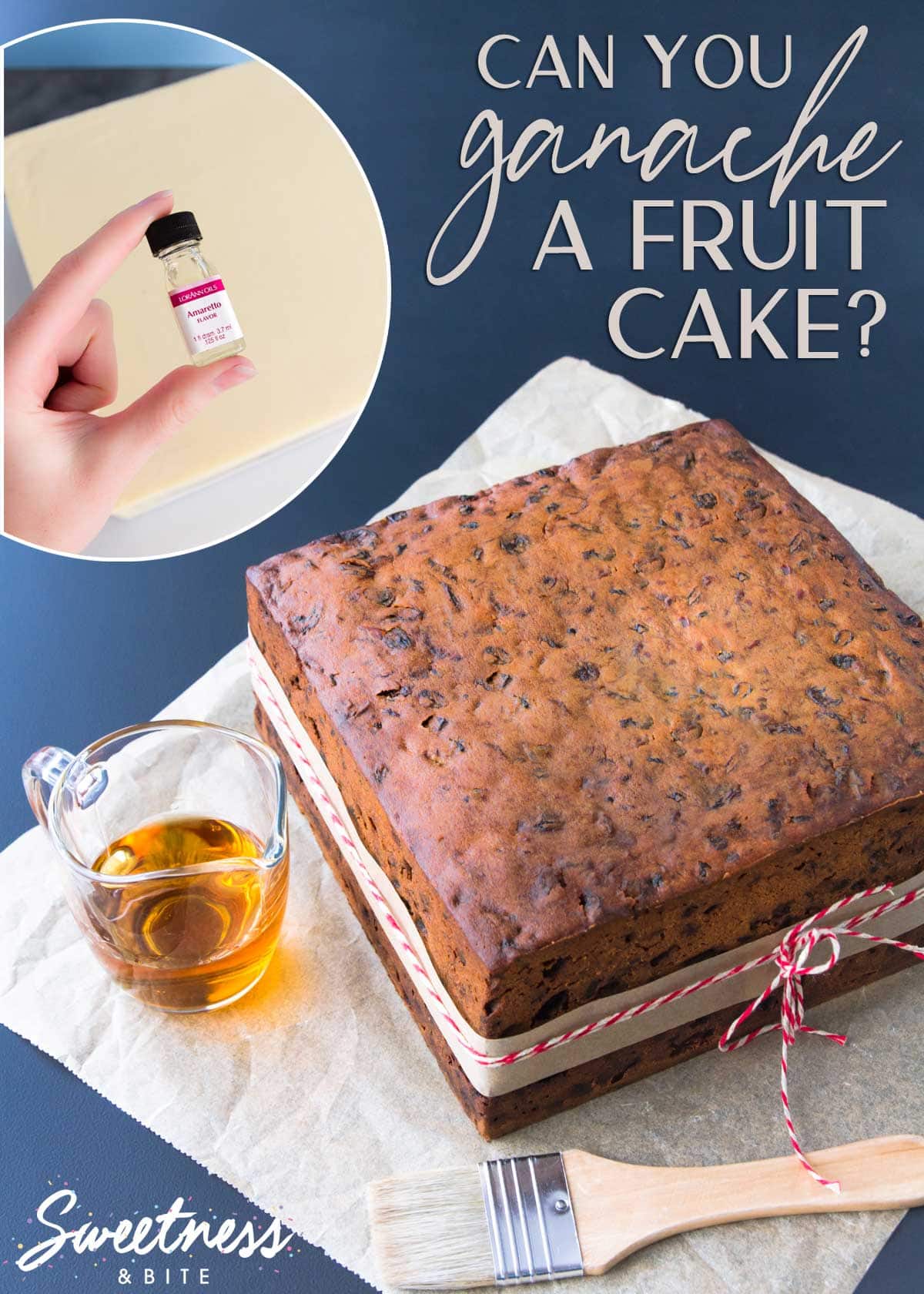 Can You Ganache A Fruit Cake? - Sweetness and Bite