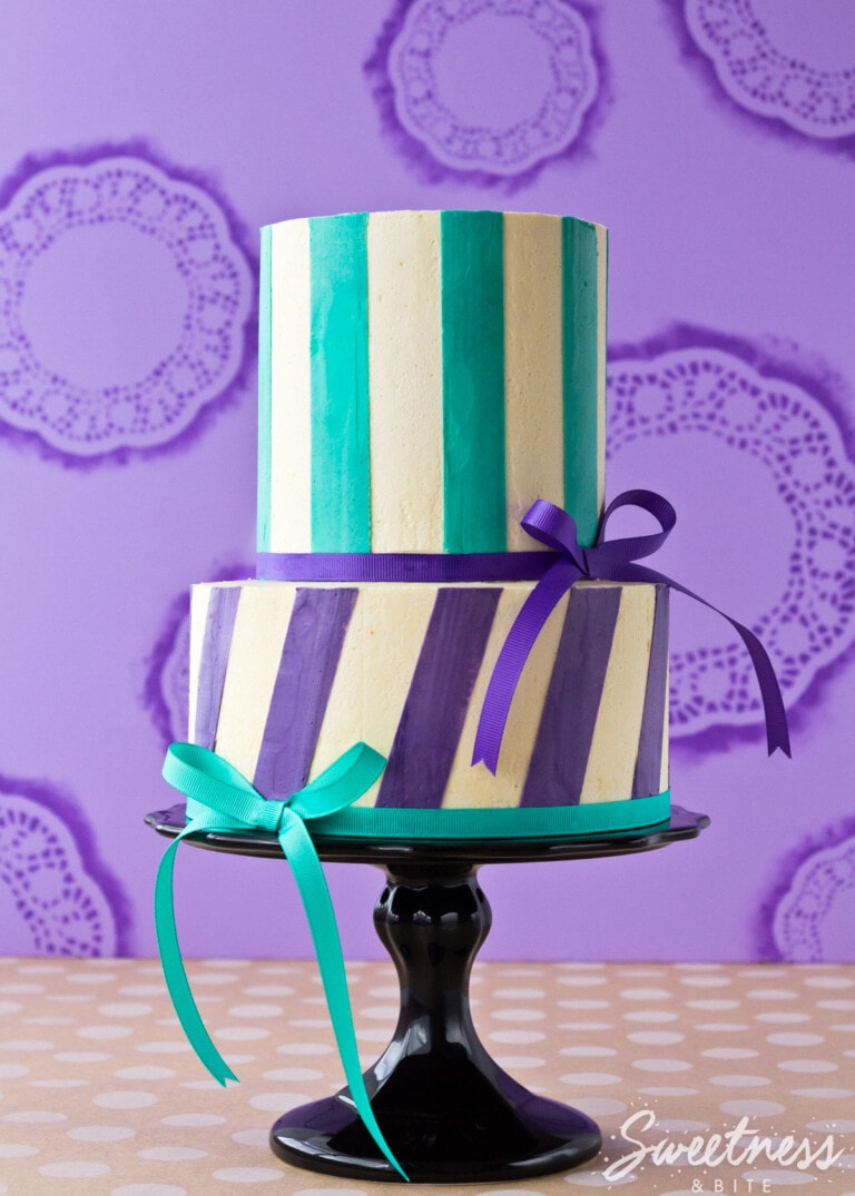Perfect Buttercream Stripes ~ {Part One}