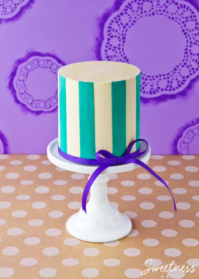 Perfect Buttercream Stripes {Part Two}