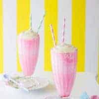 Pink Panther {Raspberry Lemonade Ice Cream Float}
