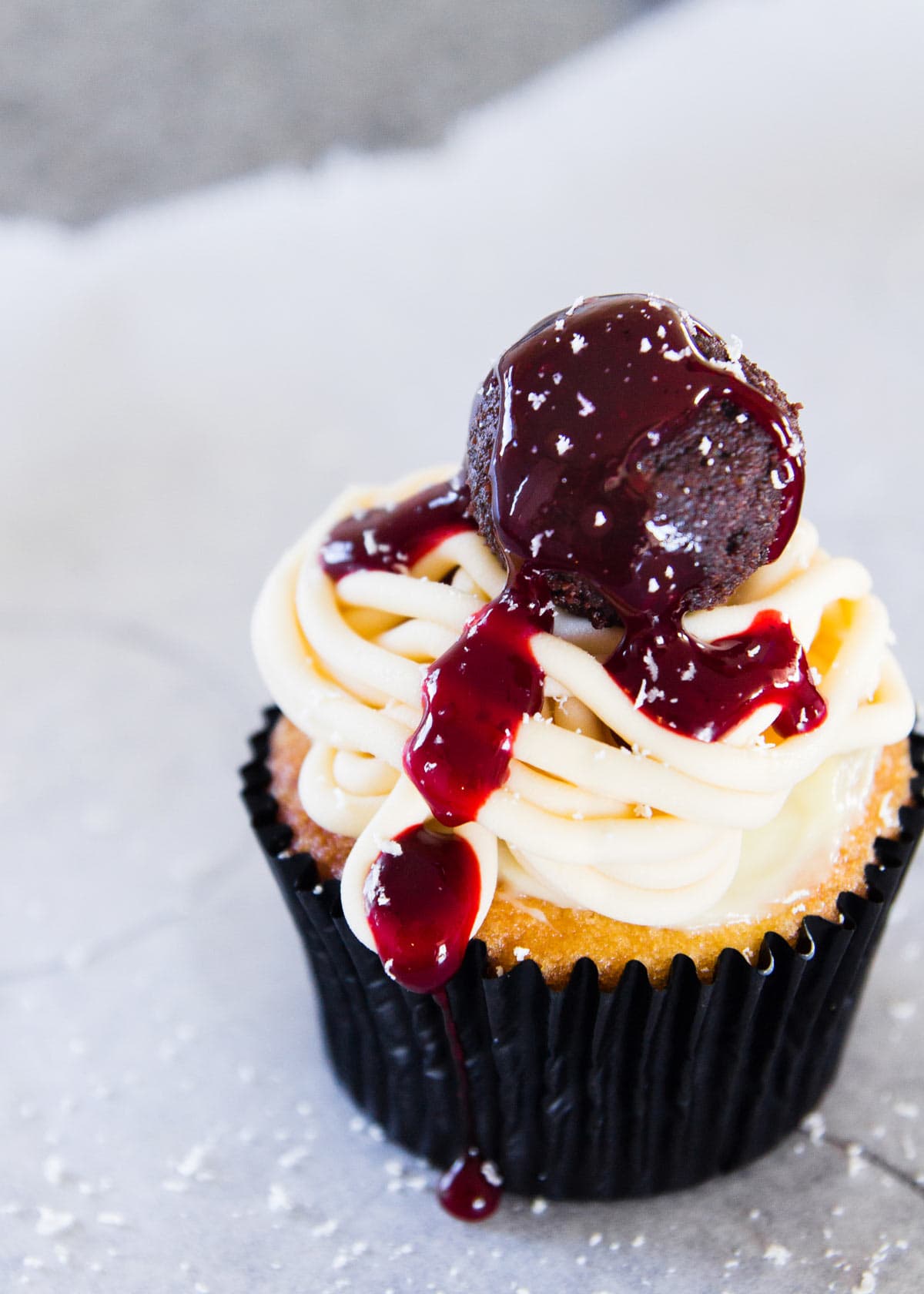 Spaghetti and Meatball Cupcakes ~ Sweetness and Bite