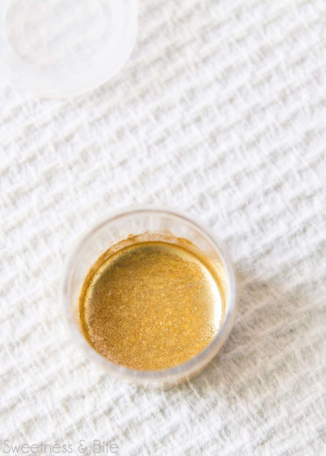  Gold Edible Glitter, Edible Gold Luster Dust -100