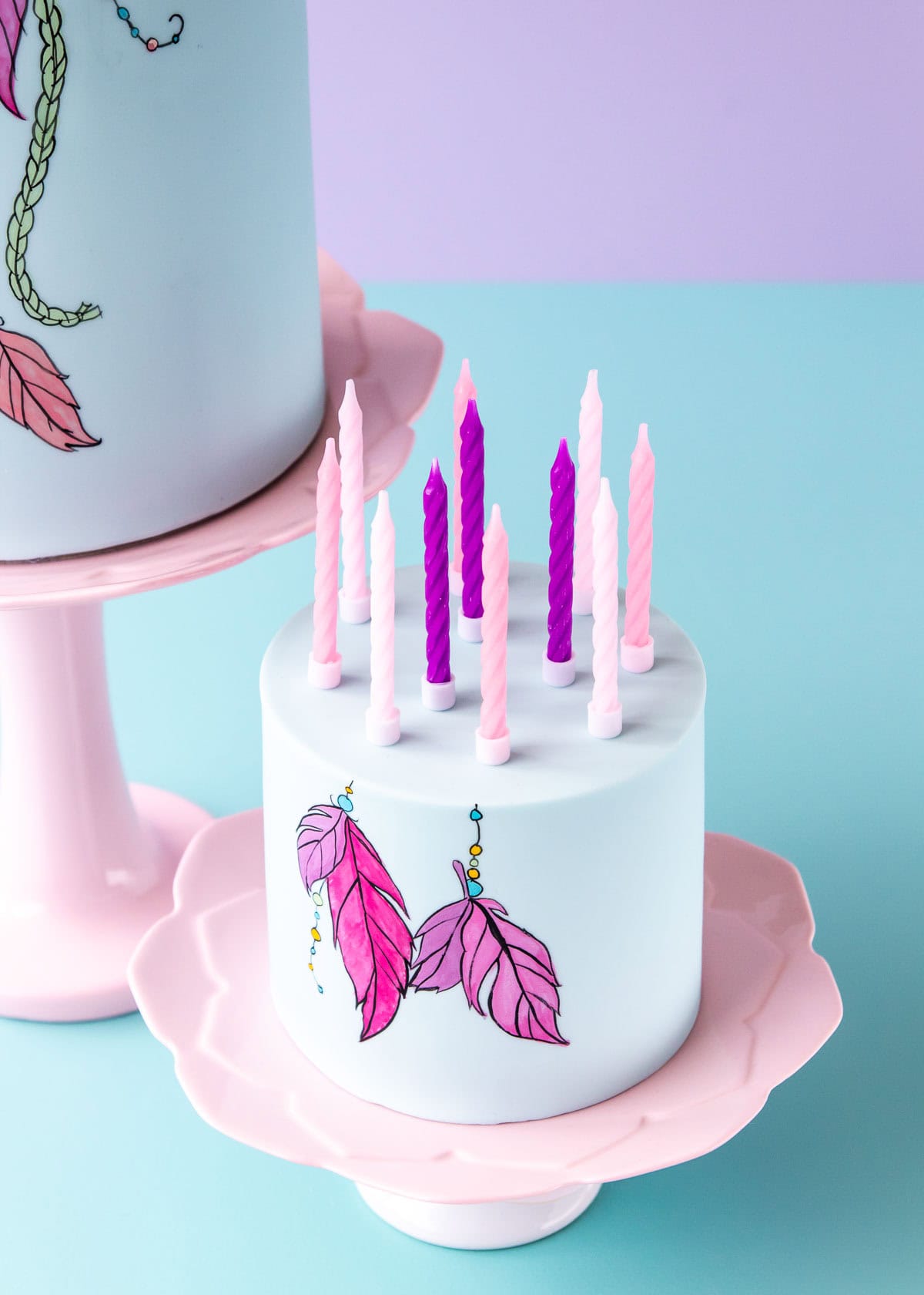 Painted Buttercream Cake Tutorial - Sugar & Sparrow