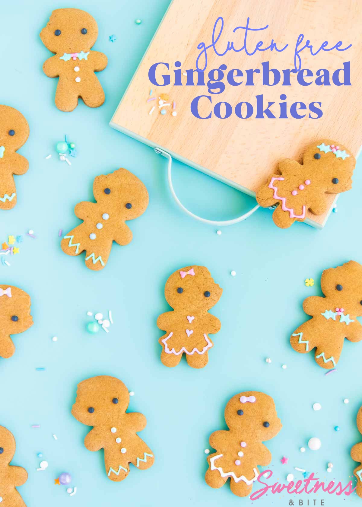 Gluten Free Gingerbread Cookies - Sweetness and Bite