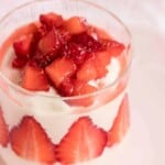 White Chocolate and Strawberry Mousse ~ by Sweetness & Bite