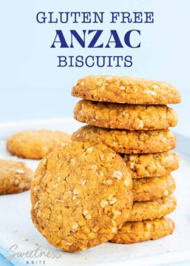 Gluten Free Anzac Biscuits - Sweetness and Bite