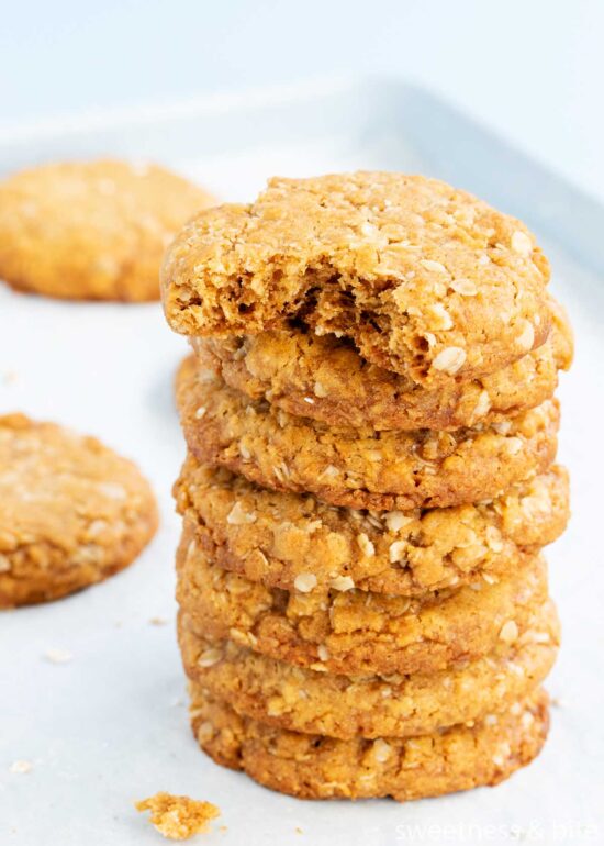 Gluten Free Anzac Biscuits - Sweetness and Bite