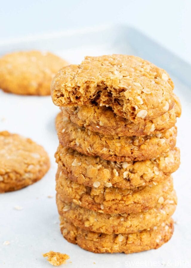 Gluten Free Anzac Biscuits - Sweetness and Bite