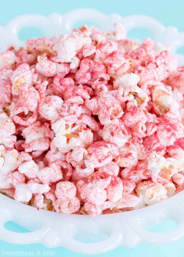 Easy Fruity Popcorn Natural Colours + Flavours + Gluten Free!