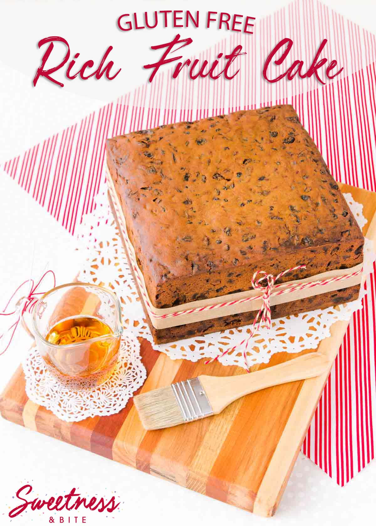 Classic fruit cake with salted maple syrup - Simply Delicious