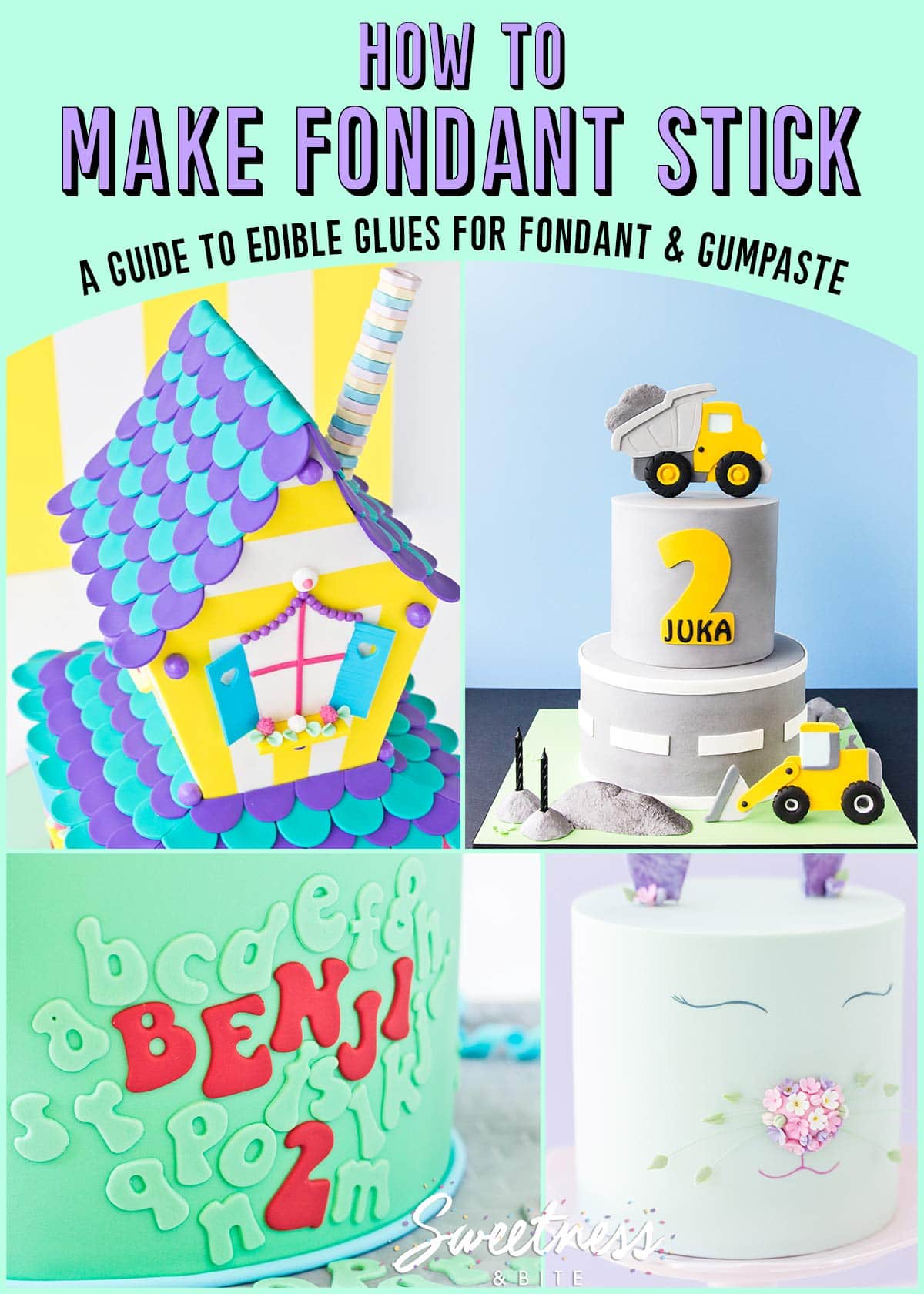 How to use STENCILS on FONDANT! EASY step by step TUTORIAL for