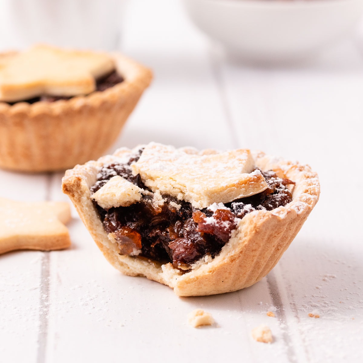 Easy Mince Pie Recipe with Shortbread Pastry - Searching for Spice