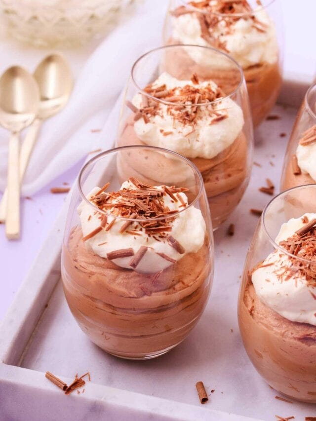 Simple Milk Chocolate Mousse