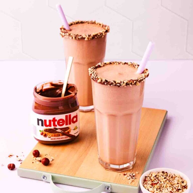Nutella Milkshakes